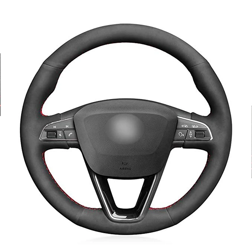 

Сшитые вручную черные замшевые бриджи для Seat Leon (5F) Ibiza (6F) Alhambra (7N) Arona Ateca Tarraco Toledo