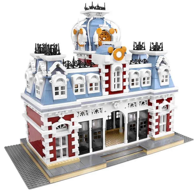 

11004 Creator City Street View Series The Station of The Dreamland Building Blocks Bricks Model Toys as Kids Birthday Gifts Toys