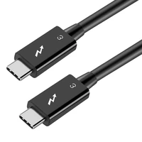 thunderbolt 3 cable 40g compatible with usb4 cable thunderbolt 4 cable 100w charging 5k video 40g data speed