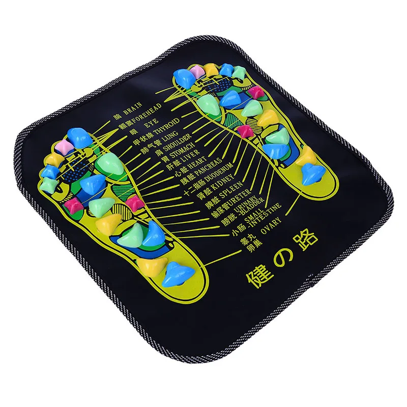 

Foot Massaging Mat Chinese Traditional Reflexology Walk Stone Pain Relieve Foot Massager Health Care Acupressure