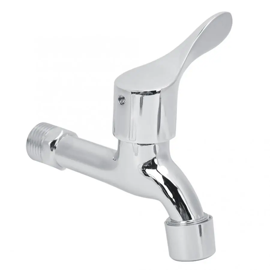 G1/2 дюйма красивый хромированный смеситель из цинкового сплава для дома ванной