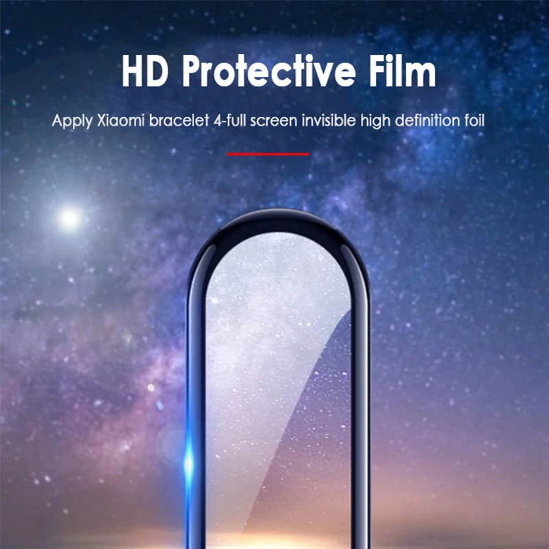 

3D Screen Protector for xiaomi mi band 5 glass film for Mi band5 Smart Watchband 5 Soft Screen Protector Film For mi band 5