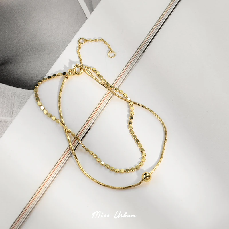 2021 Новые простые дизайнерские шлепанцы Цвет золотой браслет для женщин женские