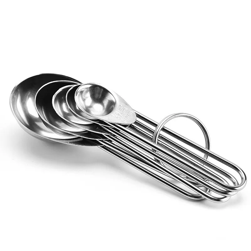 Мерная ложка из нержавеющей стали набор инструментов для выпечки 5 предметов