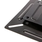 K5DB универсальный настенный кронштейн для ЖК-мониторов, светодиодных телевизоров, 12-24 дюйма, плоская подставка