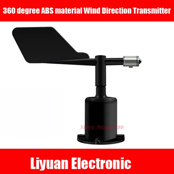 Антикоррозийный датчик скорости ветра анемометр из поликарбоната диапазон
