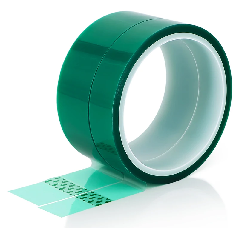 

Green PET Heat-Resistant High Temperature Masking Shielding Tape for PCB Solder Plating Insulation Protection 33M
