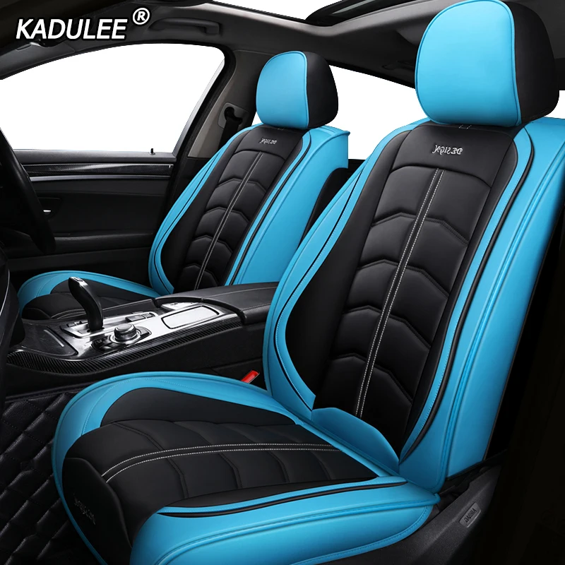 KADULEE роскошные кожаные автомобильные чехлы на сиденья для Mazda cx 3 4 CX 5 CX7 323 626 M2 M3 M6