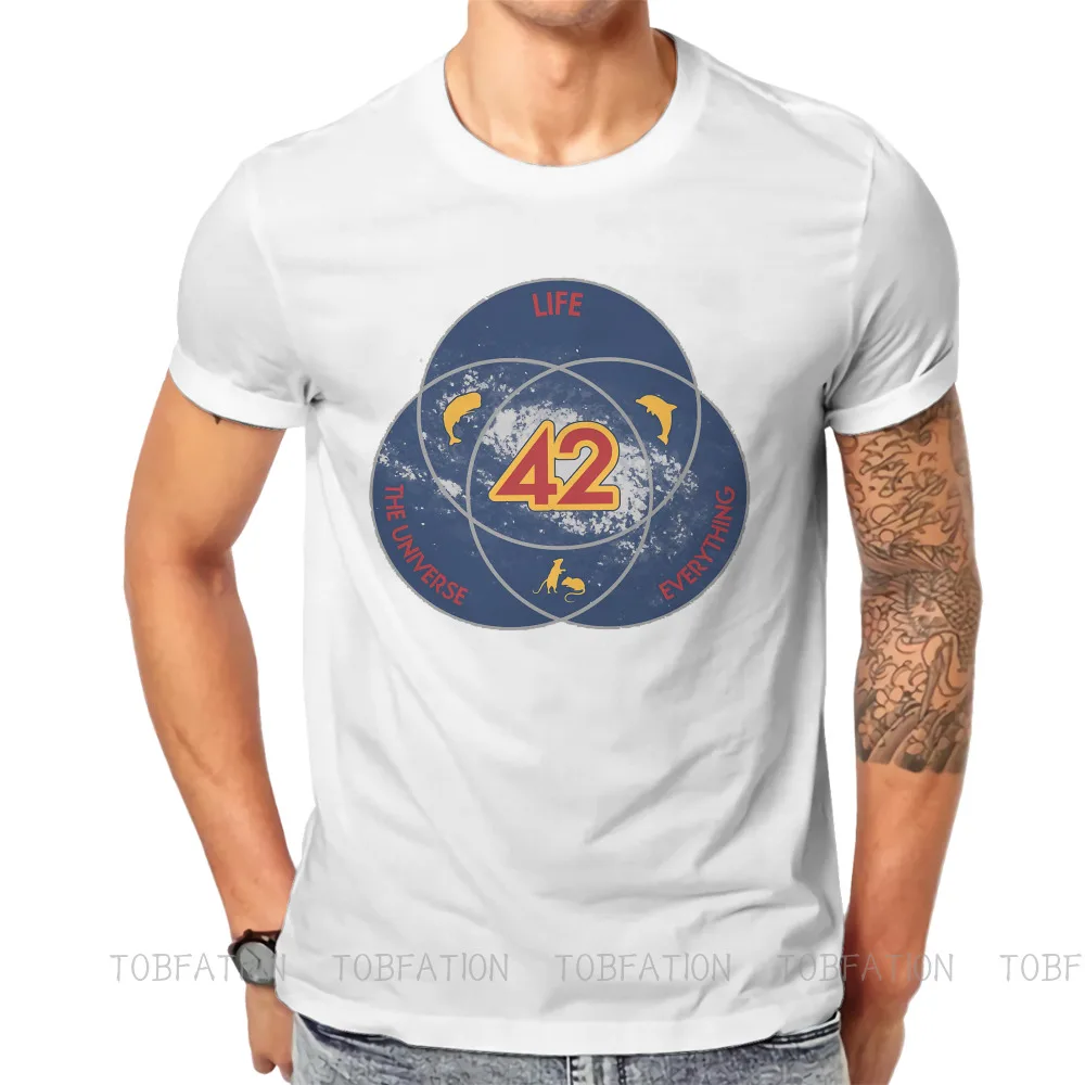 

Venn Diagram Art Knowledge Crewneck TShirts Ultimate Version Print Homme T Shirt Hipster Clothing 6XL