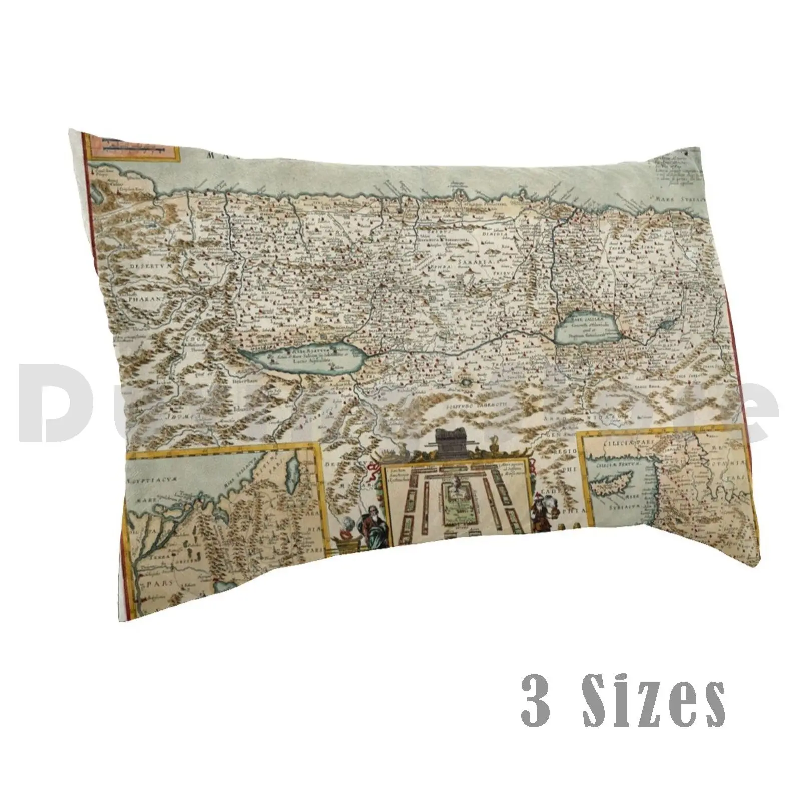 

Map Of Israel 1660 Pillow Case Printed 50x75 Map Of Israel Vintage Map Of Israel Antique Map Of Israel Israel