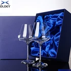 Набор бокалов для красного вина с кристаллами, бокалов для вина, шампанского, с возможностью добавления логотипа, свадебный подарок