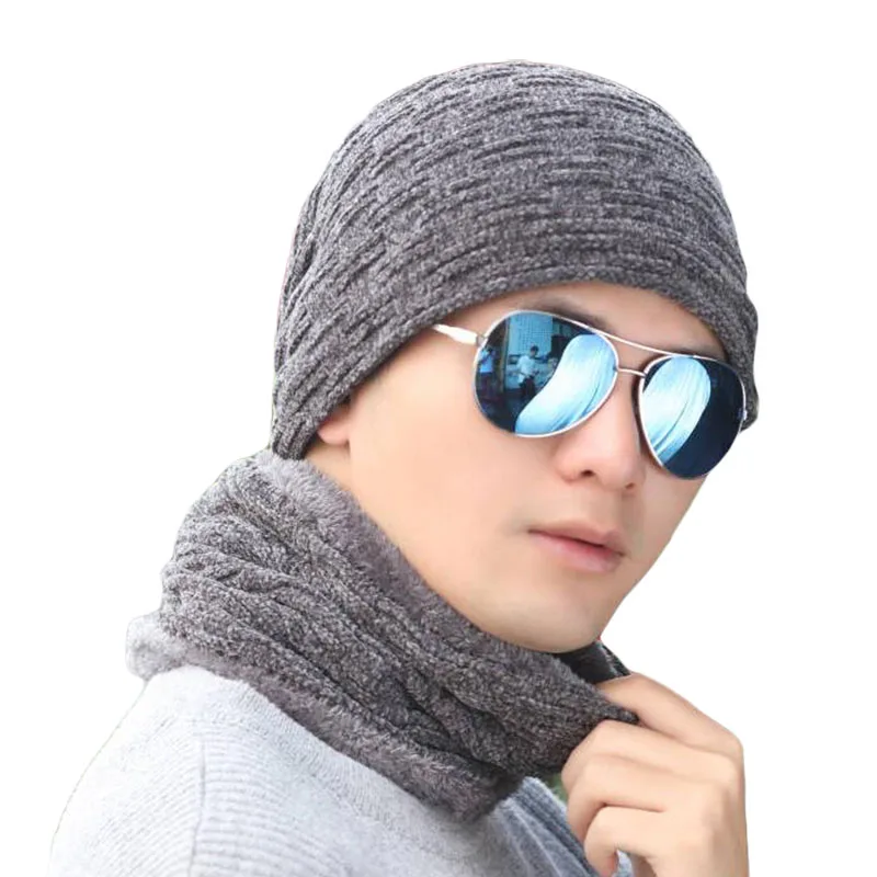 Зимние шапки для мужчин и женщин вязаные шапочки Кепка Gorras капот в Риге бархатная черная Повседневная шапка мужские уличные чулки для лыжников шапки