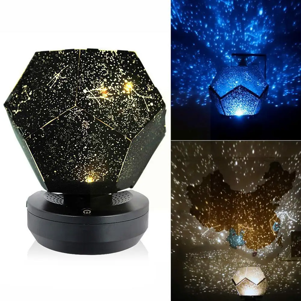 

Star Projector Lamp Light Starry Night Light Lite LED Skylight Starlight Kids Lamp For Children Table Gift Night L4M5