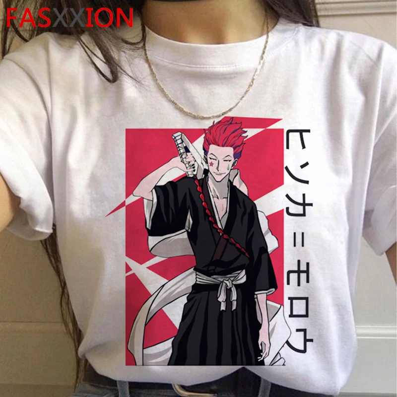 

hunter x hunter killua zoldyck kurapika hxh top tees male aesthetic 2021 couple clothes t shirt tumblr