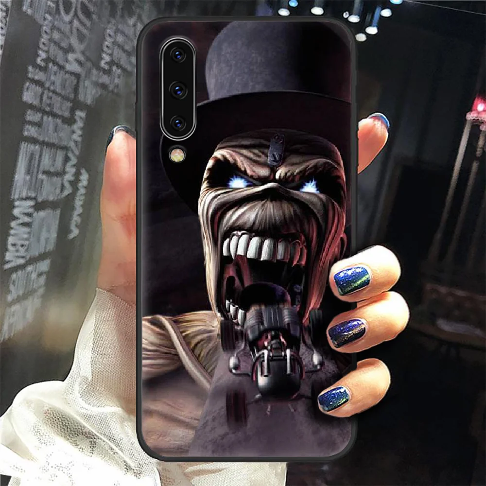 

Iron Maide Rock Band Phone Case Cover For Samsung Galaxy A7 8 10 20 20e 21 30 30S 31 41 50 50S 51 70 71 91 black Etui Trend