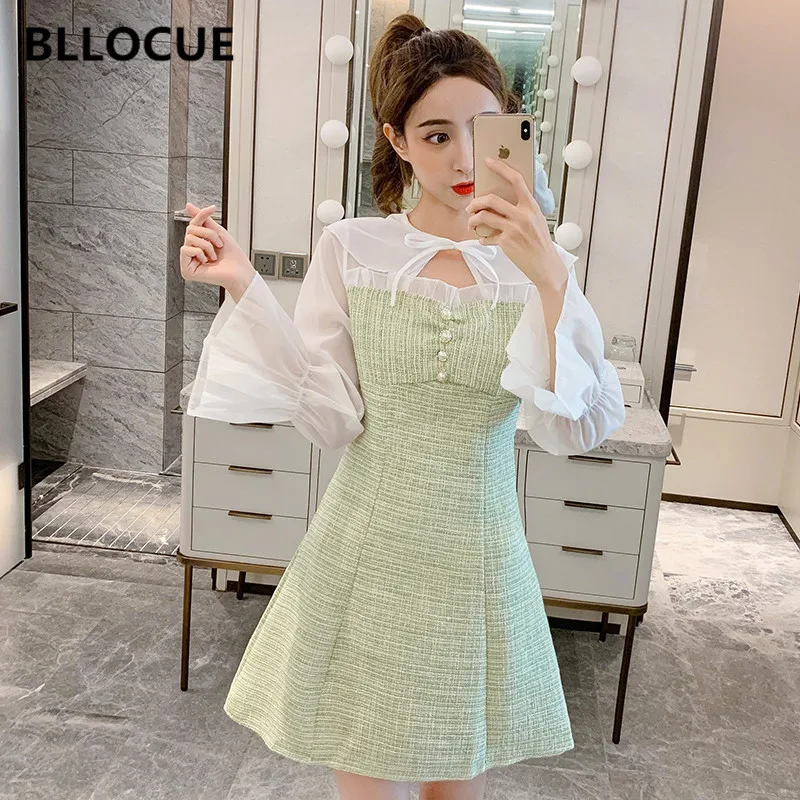 BLLOCUE новое модное осенне зимнее подиумное платье 2019 женское высококачественное с