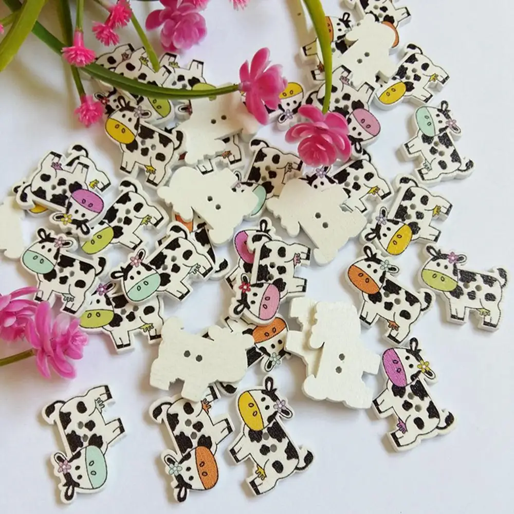 50 шт. молочная корова смешанный воздушный шар акция скрапбукинг 2 отверстия