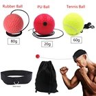 Новый боксерский мяч на голову для тренировки реакции бокса мяч для домашнего бокса мяч для тренировки реакции