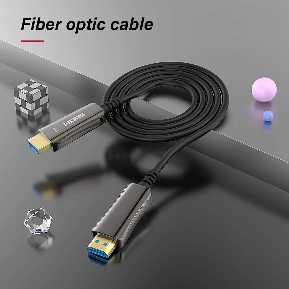 Fiber Optic HDMI-compatible 2.0 Cable 4K super Speed 18Gbps 
