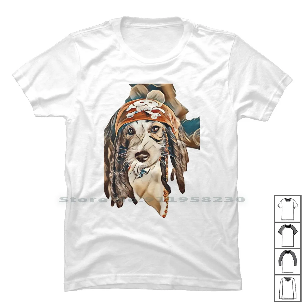 Костюм Собака пиратское животное футболка 100% хлопок празднование Карибский