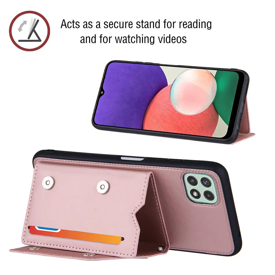 Простой чехол с отделениями для карт Xiaomi Mi 11 Ultra 10T Lite 10S Poco X3 M3 Redmi 9A 9C K40 Gaming Note 10 9S 9