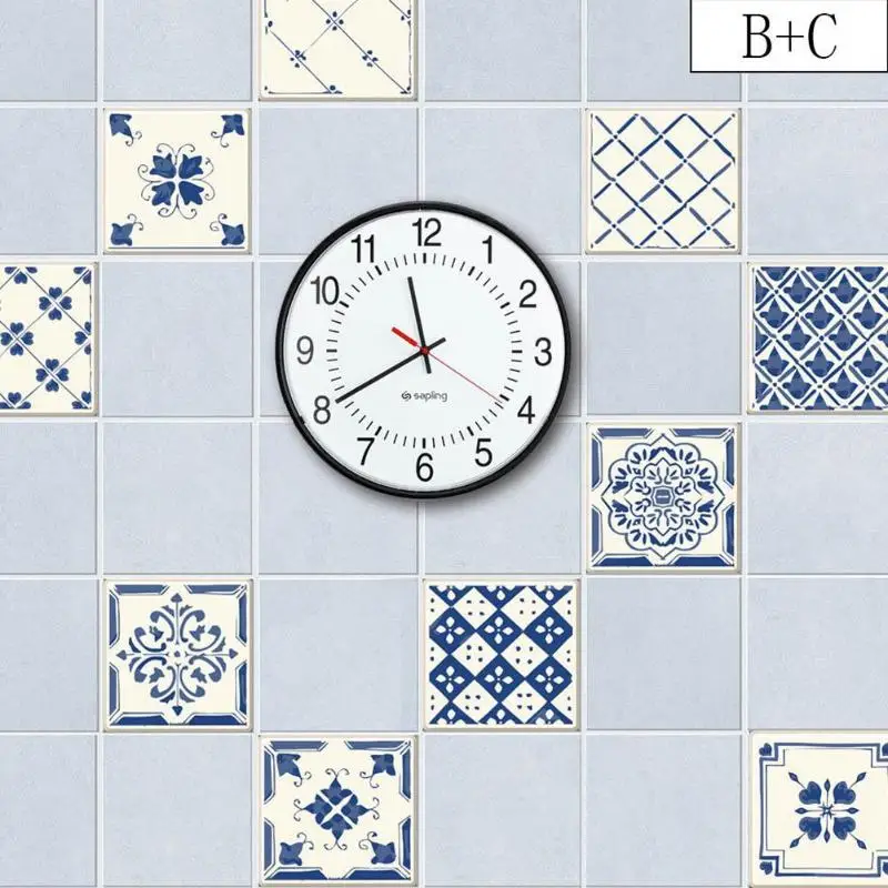 20 шт. Ретро Водонепроницаемая плитка мозаика наклейка кухня ванная комната клей