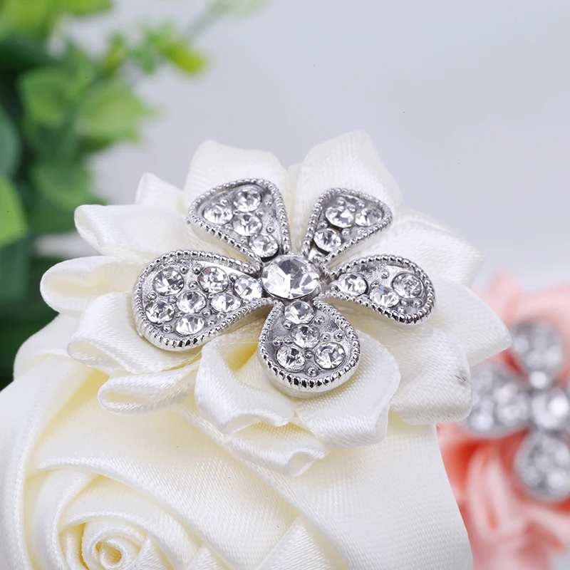 Новинка 2021 эластичный браслет в виде цветка на запястье для невесты и подружки