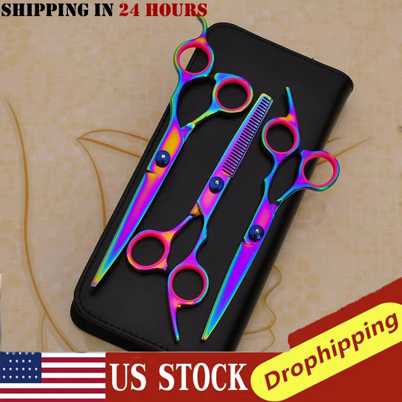 4 шт. ножницы для ухода за домашними собаками из нержавеющей стали кошачьими