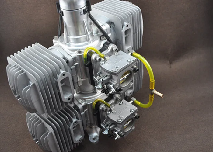 Многокамерный CNC обработанный DLA360 360cc газовый двигатель для RC самолета