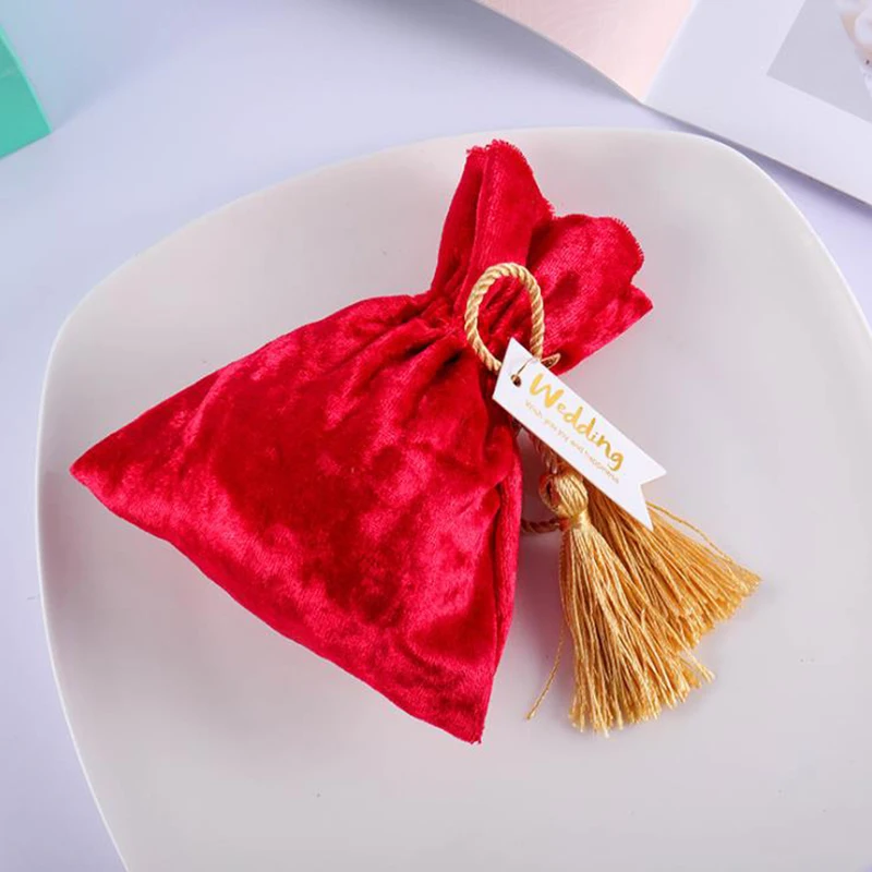 

Candy box 50 pcs/lot silk Gift Bags Candy/Jewelry/Necklace/Rings/Beads Candy box cloth bag for Party Supplies gift Bag