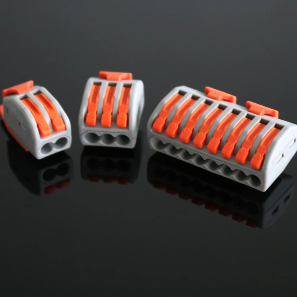 10 шт. фиксированный кронштейн компактный проводной кабель соединитель проводки