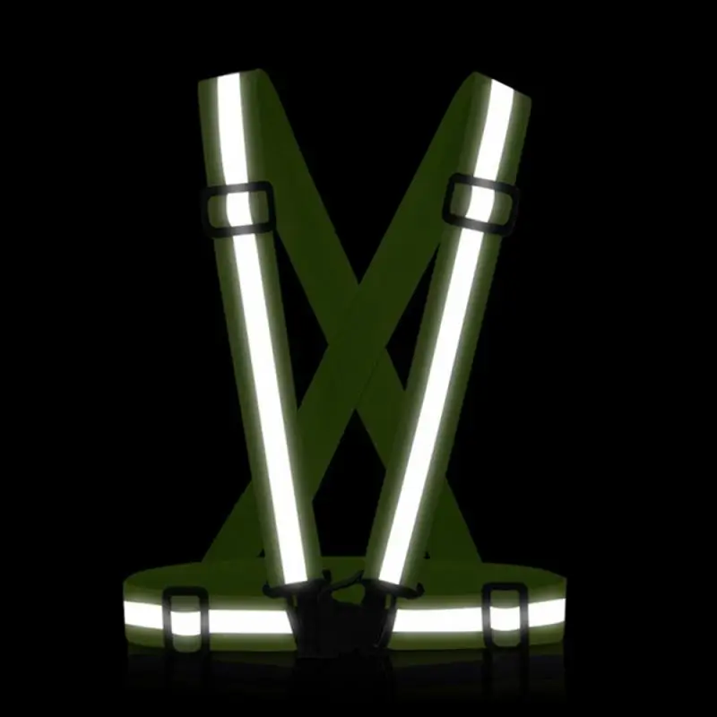6 Colors High Elastic Traffic Night Work Security Running Cycling Safety Reflective Vest Visibility | Автомобили и мотоциклы