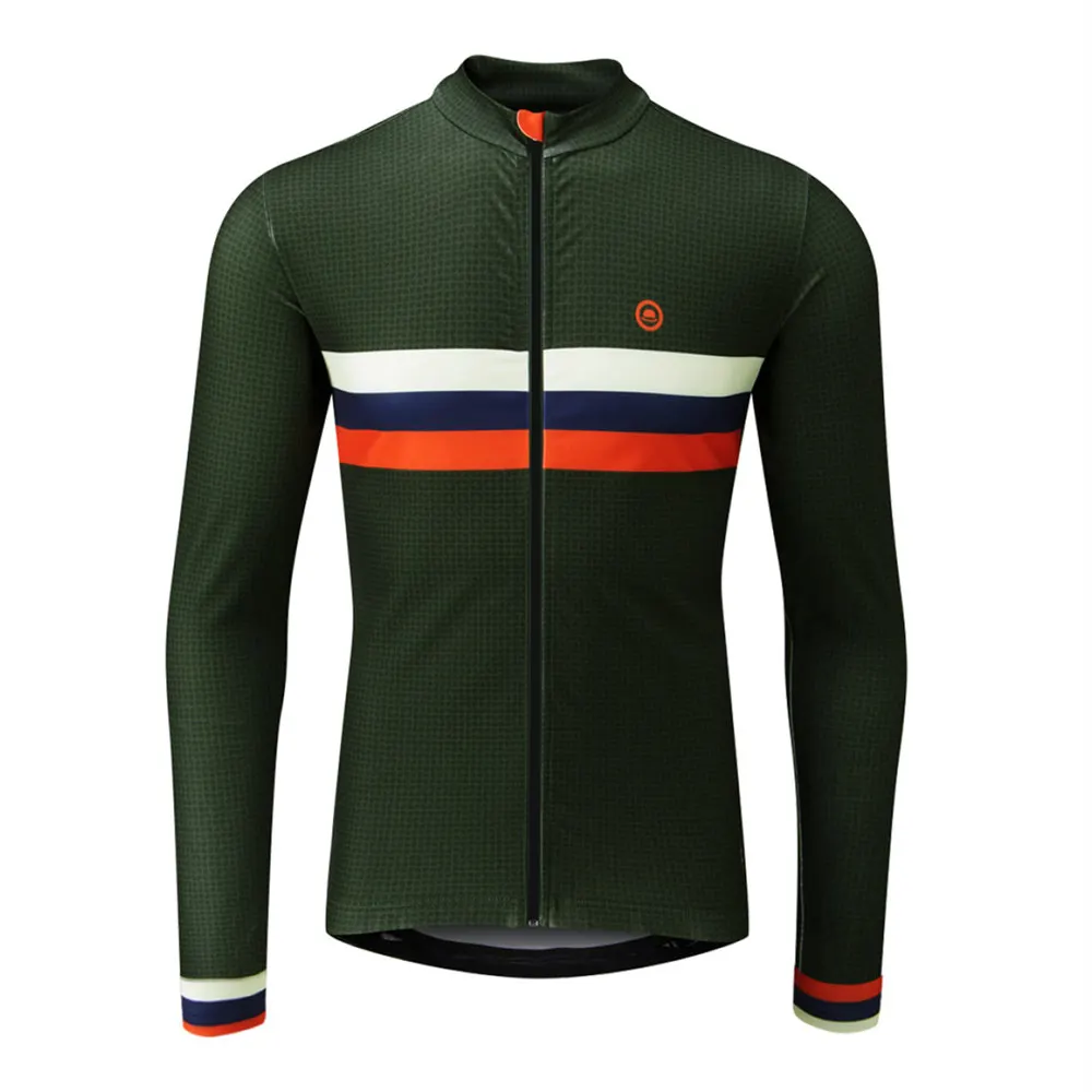 

Best quality Cycling Clothing Winter Men Long Sleeve Thermal Fleece Cycling Jersey bicycle Jacket Bike Maillot Ciclismo hombre