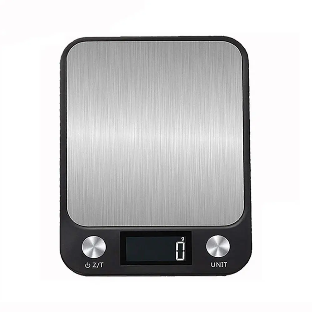 Кухонные весы из нержавеющей стали водонепроницаемые с ЖК-дисплеем 5 кг/10 кг |