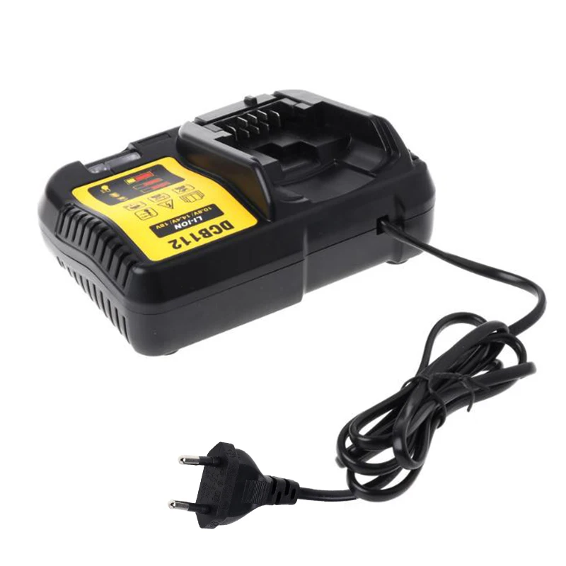 Dcb112 литий-ионный аккумулятор зарядное устройство для Dewalt 10 8 V 12V 14 4 18V Dcb101 Dcb200 Dcb140
