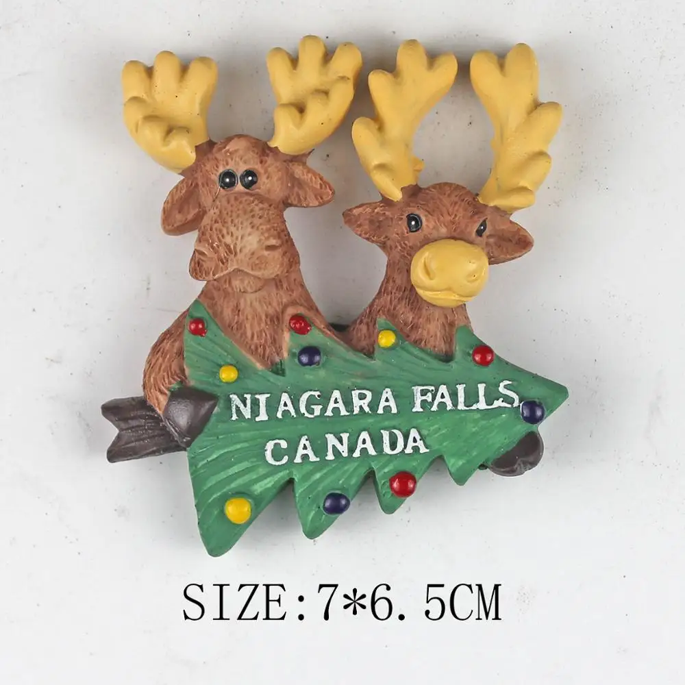 Туристические подарки из Канады Ниагара Фолз 3D Магнитные наклейки на