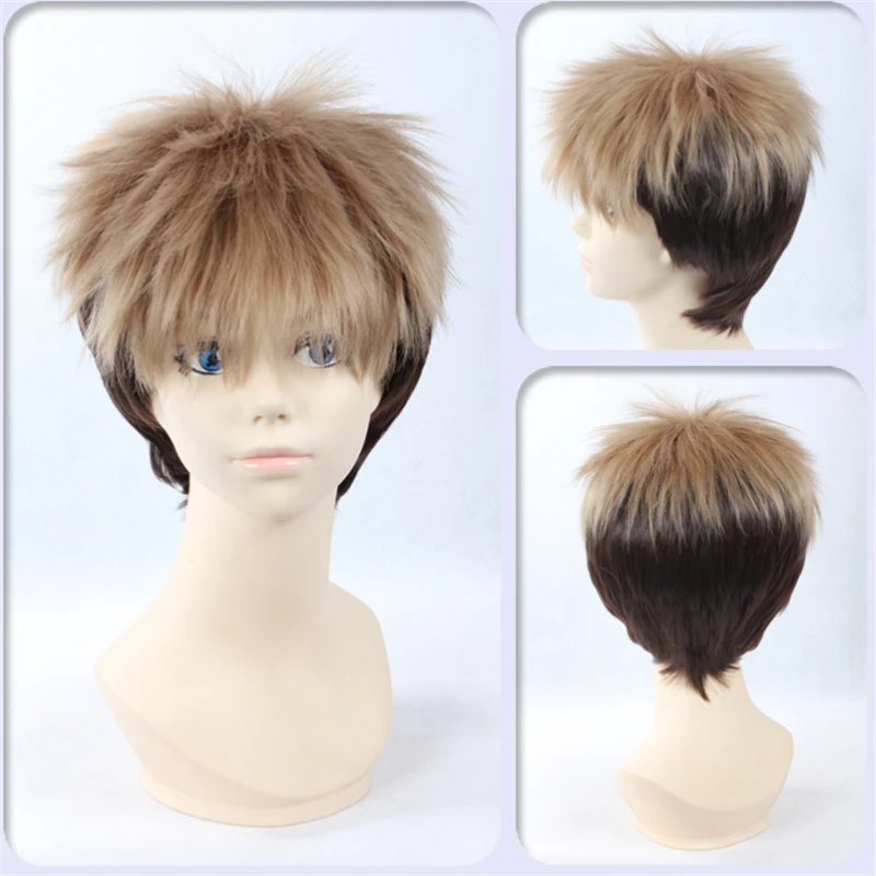 1 шт. аниме Атака Титанов джинсы короткий парик косплей костюм реквизит Хэллоуин