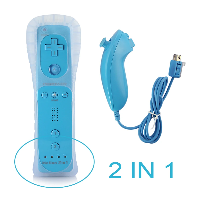Встроенный беспроводной пульт дистанционного управления Motion Plus геймпад для Nintendo Wii Nunchuck для геймпад для Nintendo Wii Пульт дистанционного управления Джойстик для игр