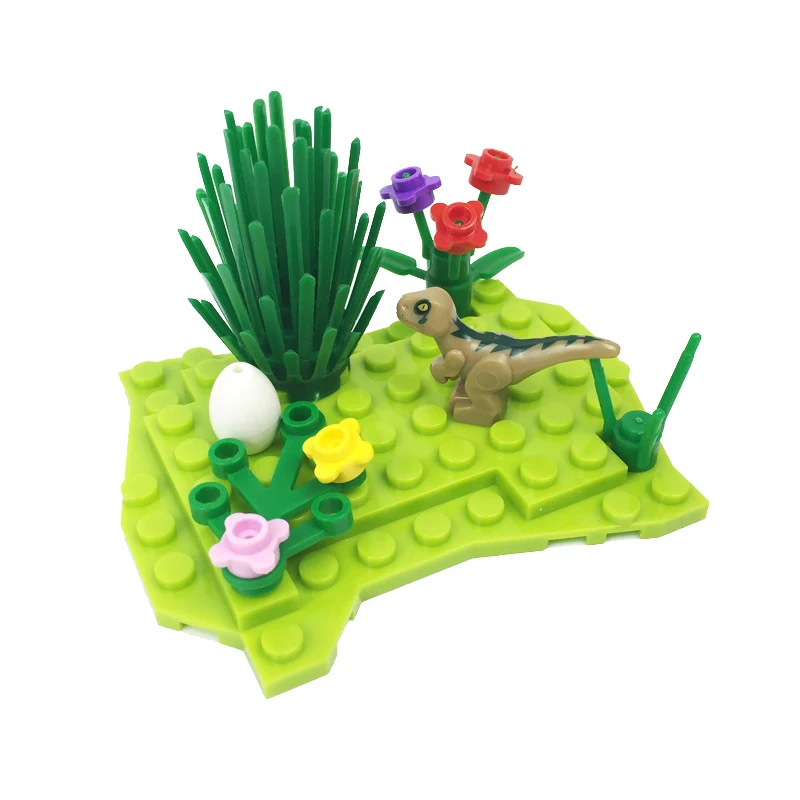 Конструктор MOC Парк Юрского периода динозавры тираннозавр совместимый