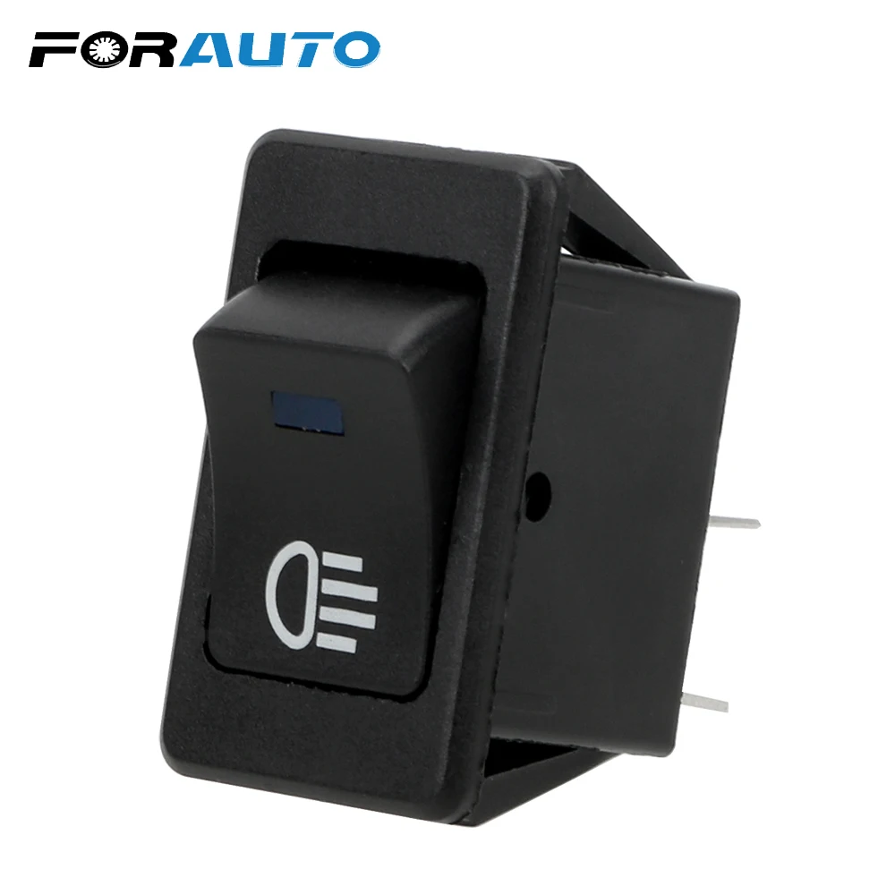 FORAUTO Авто переключатель модификации переключатель с голубыми светодиодами переключатель противотуманных фар фары для универсальных автомобилей модификации аксессуары