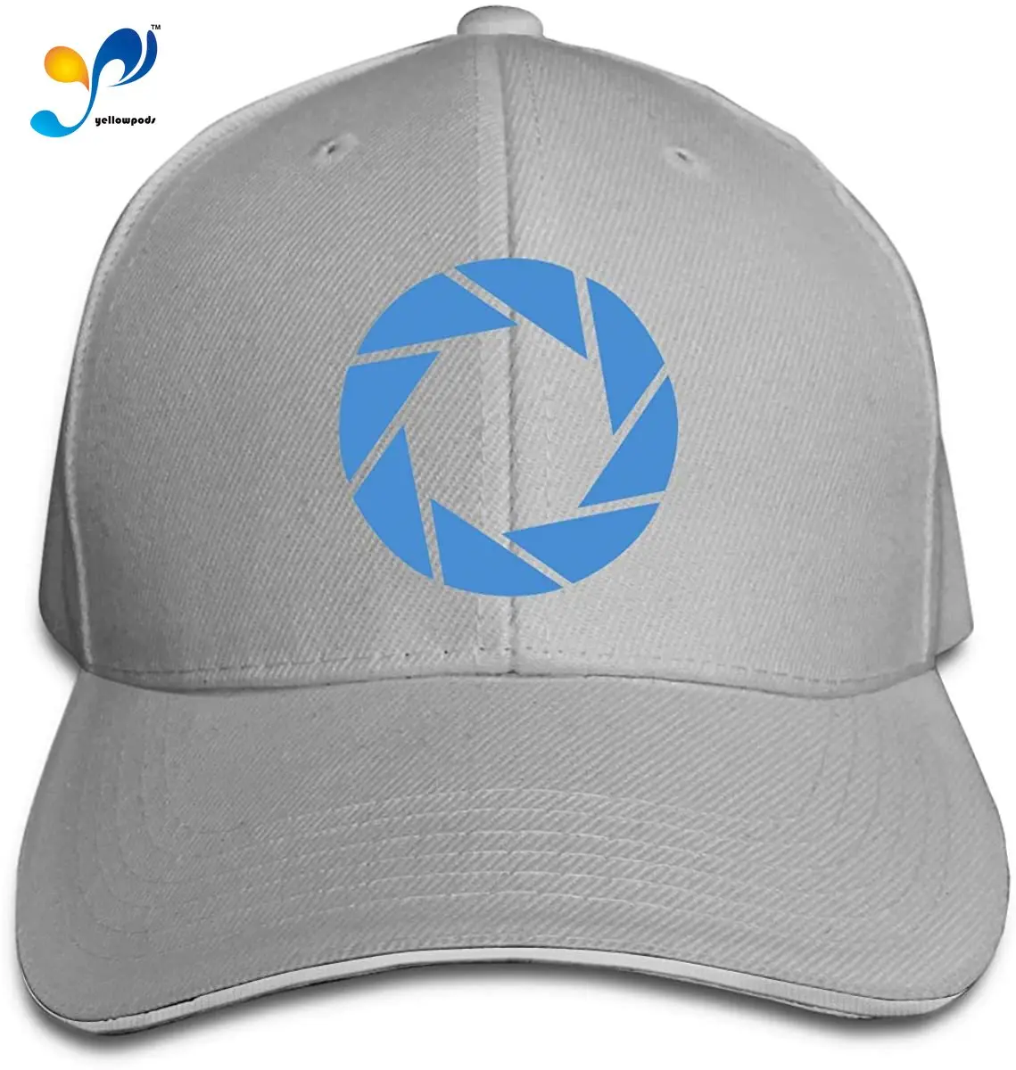 

Baseball Cap Cool Portal Design Men&Women Sandwich Hat Adjustable Unisex