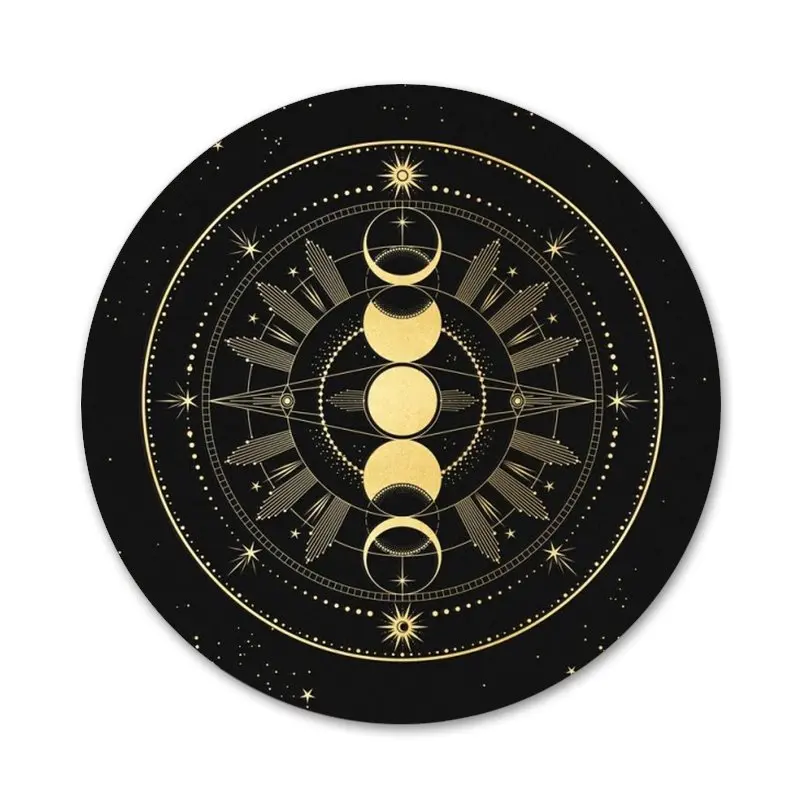 58 мм волшебник Луна Таро тайна Тотем значок брошь заколка аксессуары для одежды