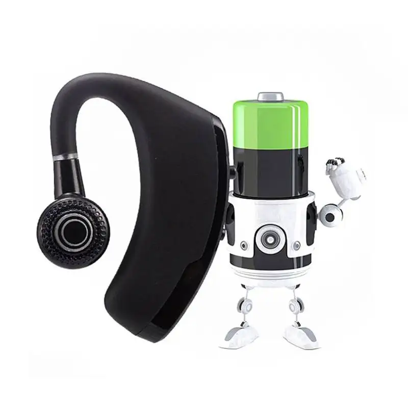 V9 Висячие Наушники беспроводные для автомобиля бизнес наушники стерео мини Bluetooth