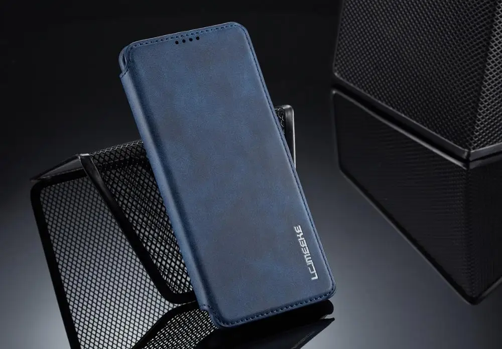 Blue Чехол для телефона для iphone 7, 8, 6, 6 S, чехол Luxo, откидной кожаный чехол для iphone 7 PLUS, 8 PLUS, 6S PLUS, чехол-кошелек, Магнитный чехол-книжка - Цвет: Blue