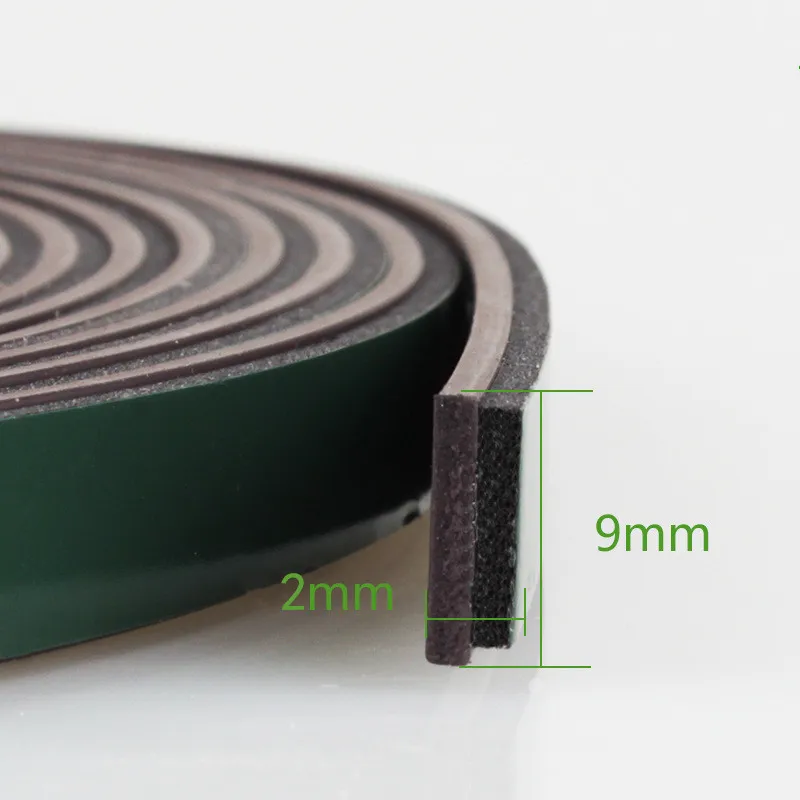 

4-10M Self Adhesive Seal Strip Window Door Soundproof Dustproof Weather Stripping Sliding Cabinet Door Sealed Tape Home Hardware