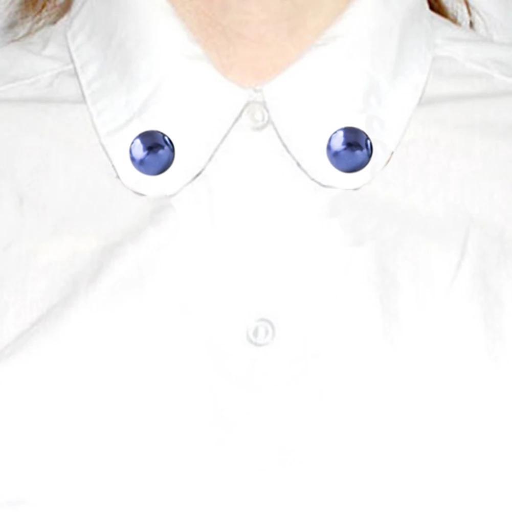 Модная женская брошь с искусственным жемчугом булавка для одежды зажим рубашки