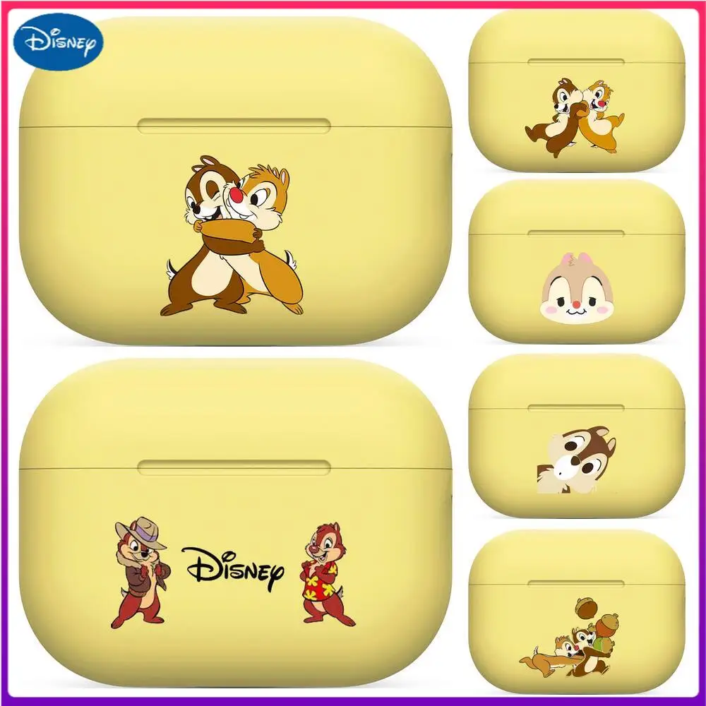 

Силиконовый чехол Disney Chip 'n' Dale для AirPods Pro 3 2 1, чехол, Обложка, Coque, беспроводные Bluetooth наушники, чехол на AirPods Pro Fun