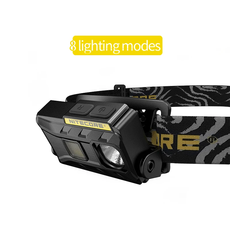 Nitecore NU25 светодиодный Перезаряжаемые фары 360 люмен Трехместный Выходы легкий фар