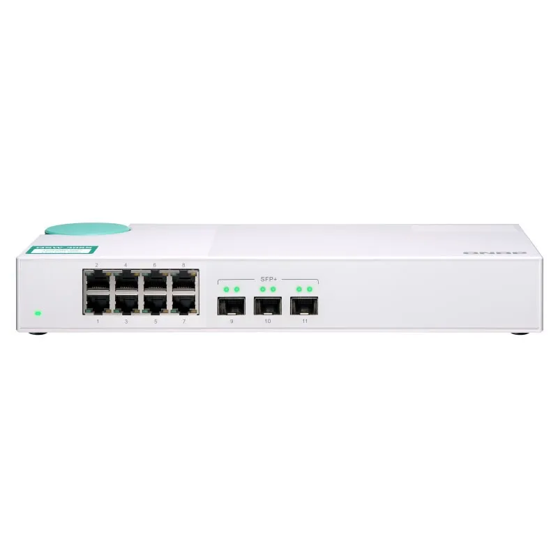 QNAP NAS флэш-накопитель 3 порта 10G SFP +(10GbE +/комбинированный порт RJ45) 11 портов 5 отсеков