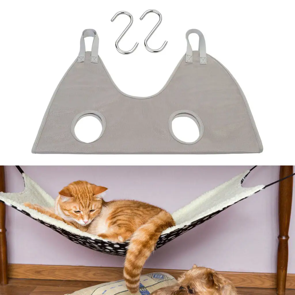 

2x Pet Grooming Hammock Fixing Claw Professional Breathable for Dog Cat L